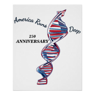 America Runs Deep Poster