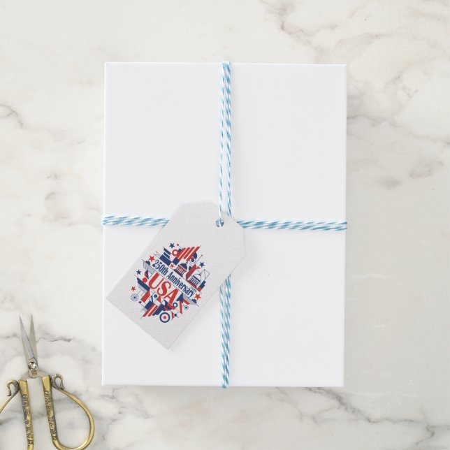 America’s 250th anniversary gift tags (With Twine)