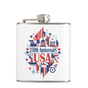America’s 250th anniversary hip flask