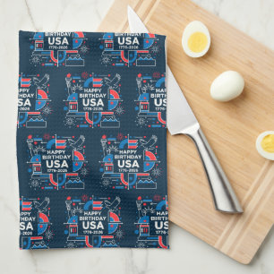 America’s 250th anniversary kitchen towel