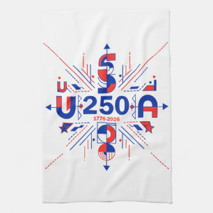 America’s 250th anniversary kitchen towel