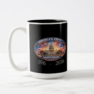 America’s 250th anniversary Two-Tone coffee mug