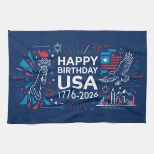 America’s 250th anniversary V2 Kitchen Towel