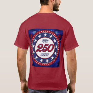 America’s 250th Birthday 1776-2026 Graphic Firew T-Shirt