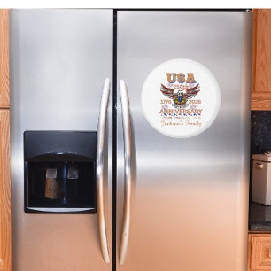 America’s 250th Birthday bald eagle july 4th Magnet