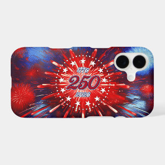 America’s 250th Birthday Graphic Fireworks Burst