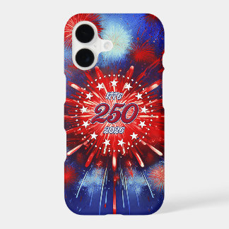 America’s 250th Birthday Graphic Fireworks Burst