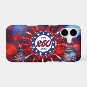 America’s 250th Birthday Graphic Fireworks Burst R