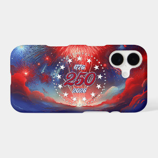 America’s 250th Birthday Graphic Fireworks Clouds