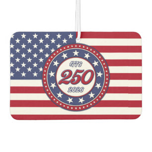 America’s 250th Birthday With USA Flag Air Freshener