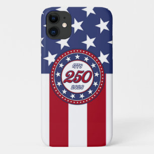 America’s 250th Birthday With USA Flag iPhone 11 Case