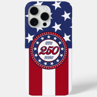 America’s 250th Birthday With USA Flag iPhone 15 Pro Max Case
