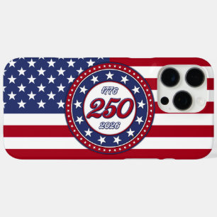 America’s 250th Birthday With USA Flag iPhone 16 Pro Max Case