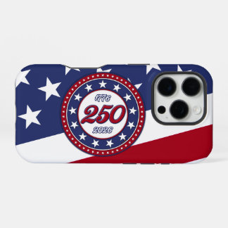 America’s 250th Birthday With USA Flag iPhone 16 Pro Case