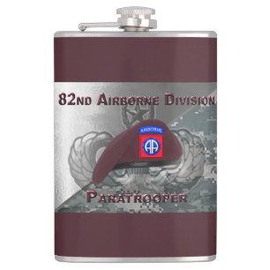 America’s 82nd Airborne Division Hip Flask