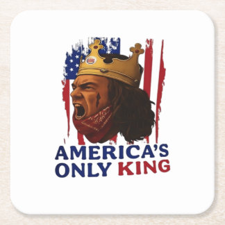 America’s Only King Square Paper Coaster
