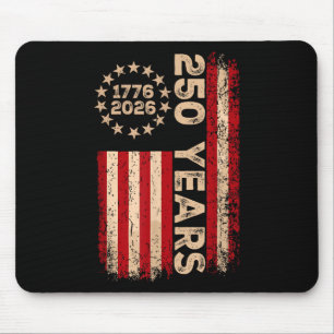 America Semiquincentennial July 4 2026 250 Years O Mouse Pad