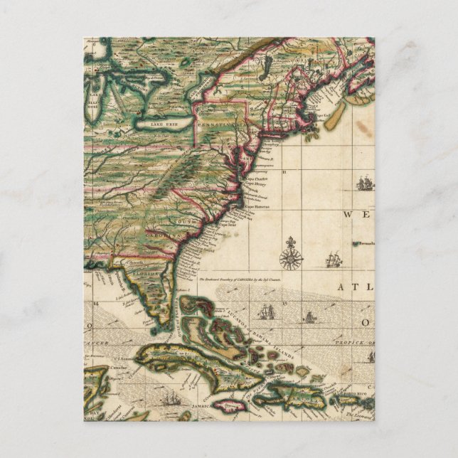America Septentrionalis Postcard (Front)