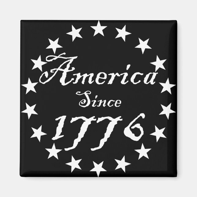 America Since 1776 Magnet (Front)