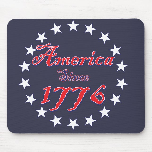 America Since 1776 Mouse Pad (Front)