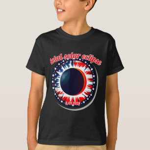America solar eclipse texas 4.8.24 total solarAmer T-Shirt