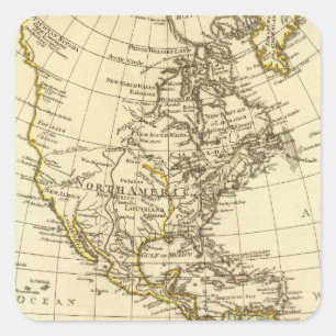 America Square Sticker