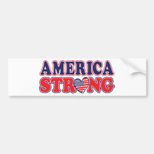 America Strong Bumper Sticker