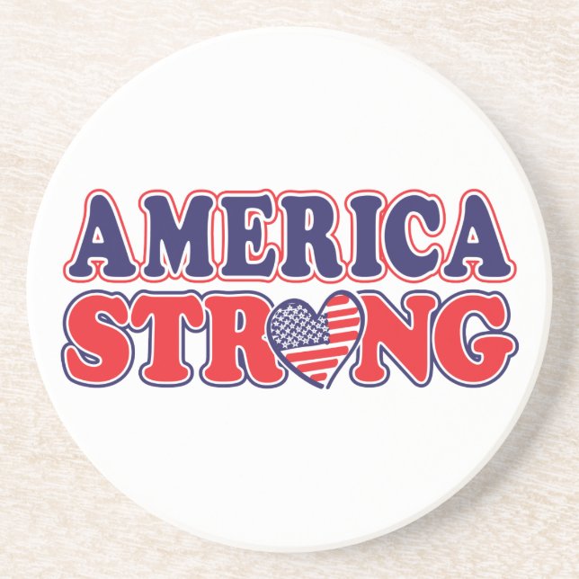 America Strong Coaster (Front)