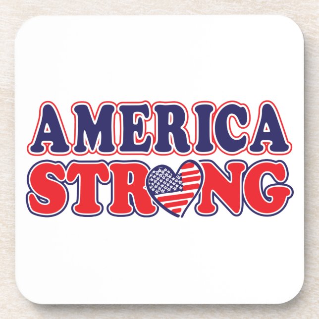 America Strong Coaster (Front)