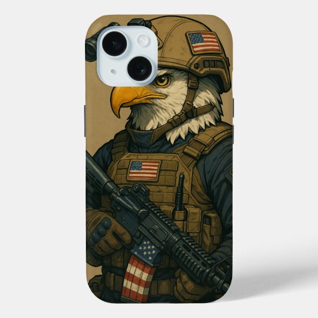 America Symbol Operation Case-Mate iPhone Case (Back)