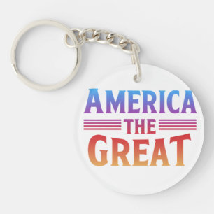 America the Great Keychain