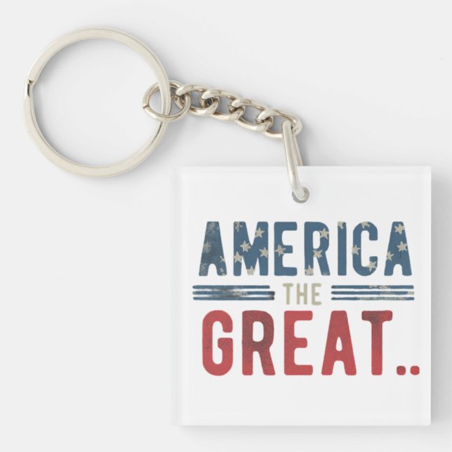 America the Great Keychain (Front)