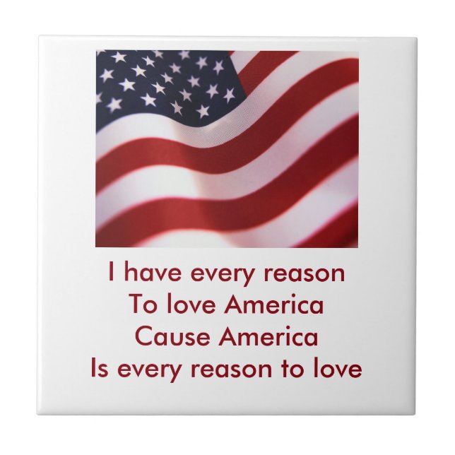 America Tile (Front)