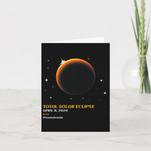 America Totality 04 08 24 Total Solar Eclipse 2024 Card