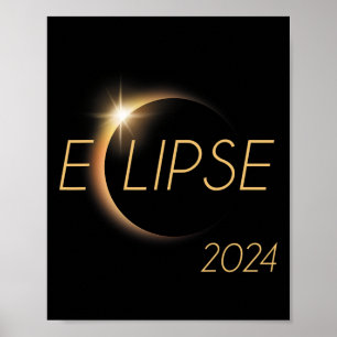 America Totality 04 08 24 Total Solar Eclipse 2024 Poster