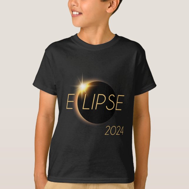 America Totality 04 08 24 Total Solar Eclipse 2024 T-Shirt (Front)