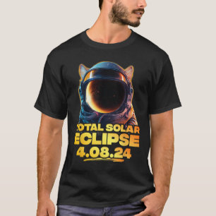 America Totality 4.08.24 Total Solar Eclipse Cat 2 T-Shirt