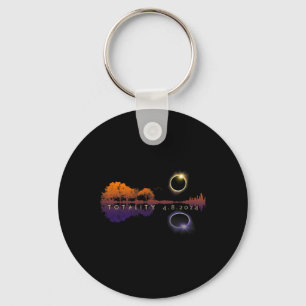 America Totality Reflections 4-8-24 Solar Eclipse Keychain