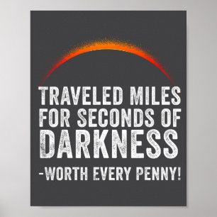 America Totality Spring 4.08.24 Solar Eclipse 2024 Poster