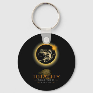 America Totality Spring 4 08 24 Total Solar Eclips Keychain