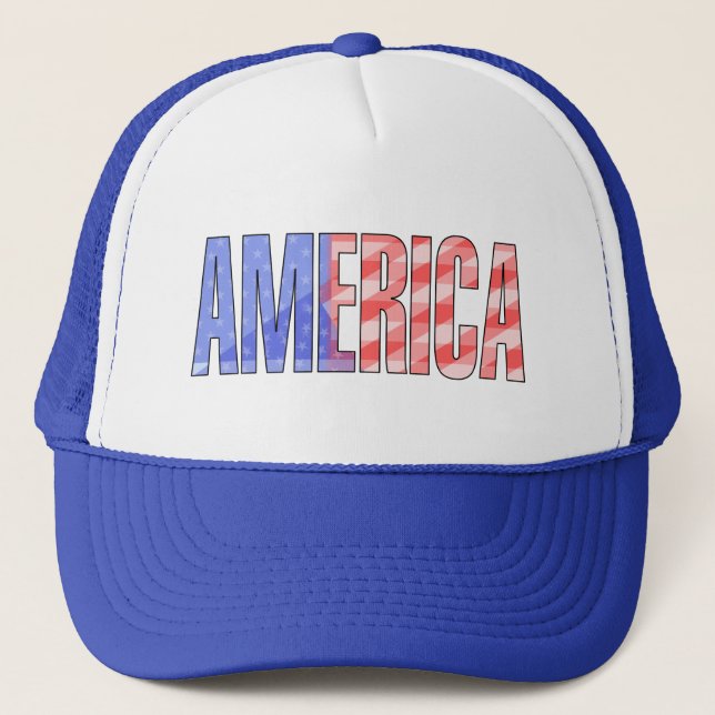 America Trucker Hat (Front)