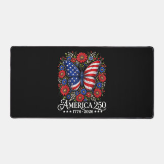 America US Flag 250 1776 2026 250th Anniversary 4t Desk Mat