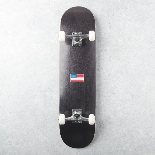 America USA Flag Sticker (Skateboard)