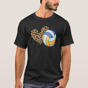 America Volleyball Game Day Vibes Volleyball Mom L T-Shirt