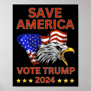 America Vote Trump 2024 We The People Have Had Eno Poster