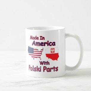 America With Polski Parts Coffee Mug