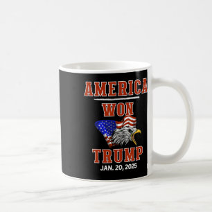 America Won Trump Won We The People Have Had Enoug Coffee Mug