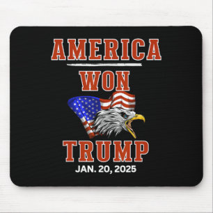 America Won Trump Won We The People Have Had Enoug Mouse Pad