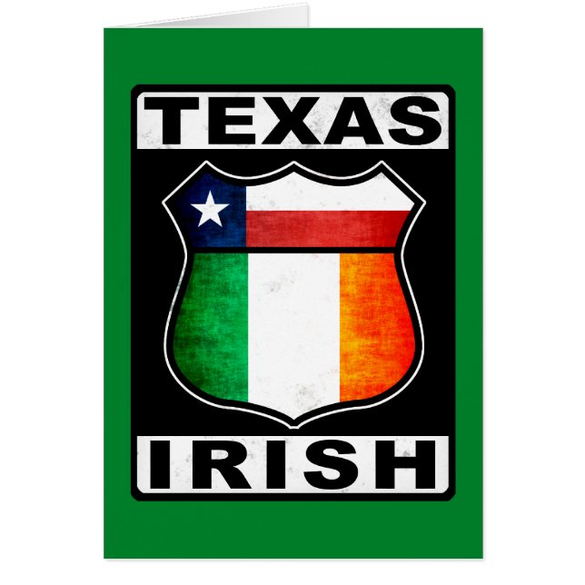 Américain irlandais du Texas (Devant)