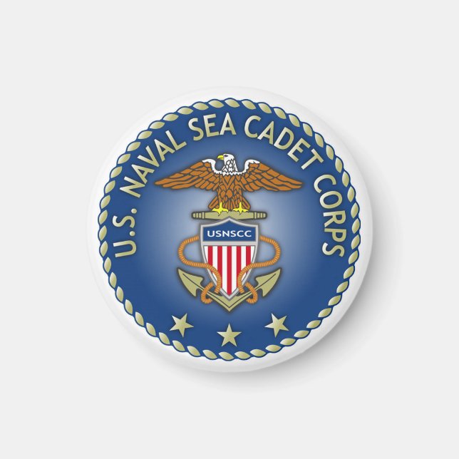 AMÉRICAIN NAVAL SEA CADETS Magnet (Devant)